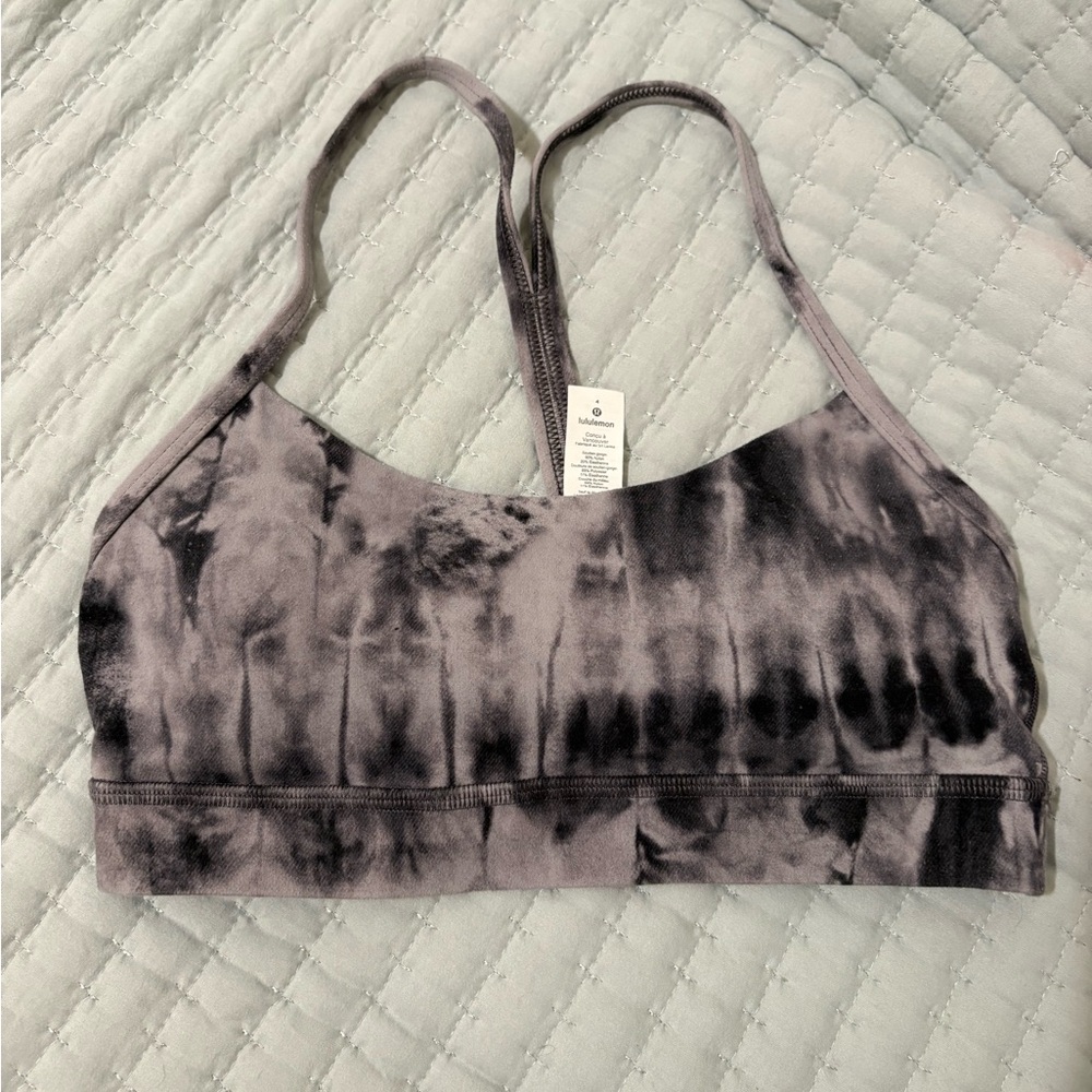 Lululemon Flow Y Bra Nulu *  Grey (size: 4)